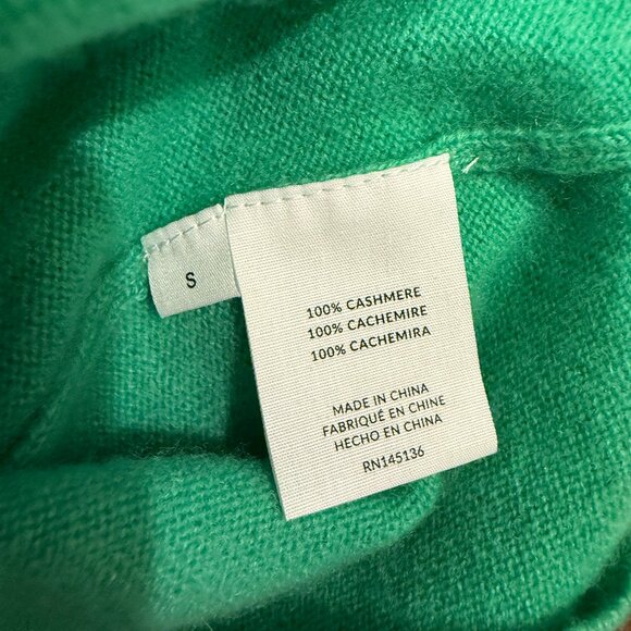 Naadam Cashmere Short Sleeve Cropped Pullover - Picture 5 of 5